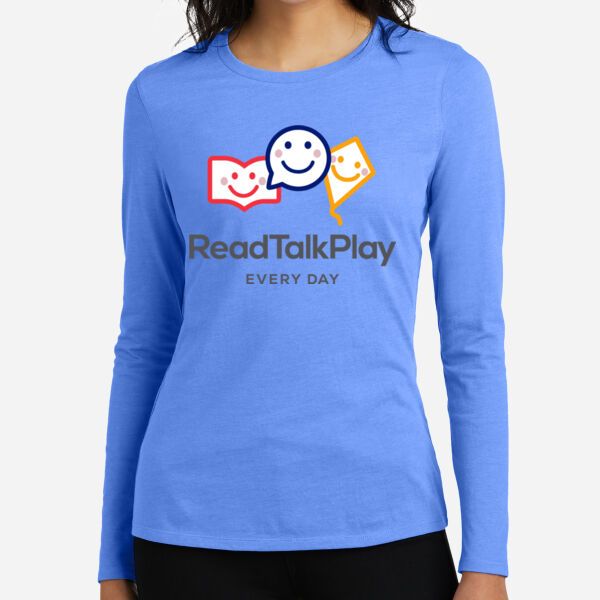 Women's Perfect Blend ® CVC Long Sleeve Tee Thumbnail